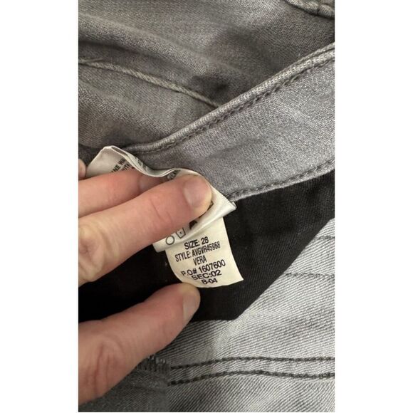Joe's Jeans Vera Skinny Ankle Hi Lo Gray Women's Size 28 - Picture 13 of 16